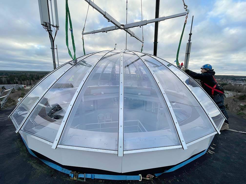 Skylight dome