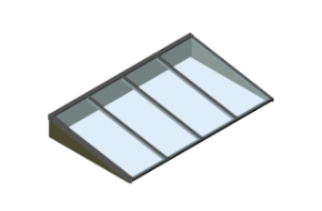 Monopitch rooflights